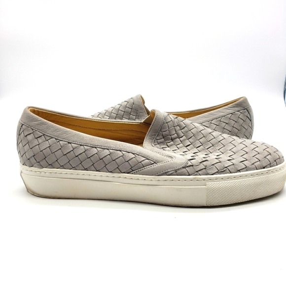 M. Gemi Shoes - M. Gemi women EU 42 US 11 gray loafers flats woven sneakers The Cerchio leather